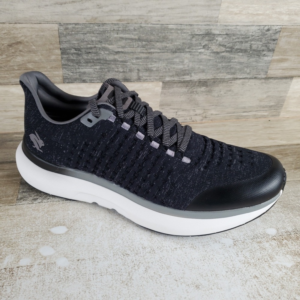 Rabbit Dream Chaser Mens Shoes Sz 12.5 M Running Black Mesh Lace Up Sneakers